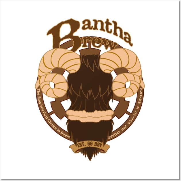 Bantha Brew Wall Art by Lor